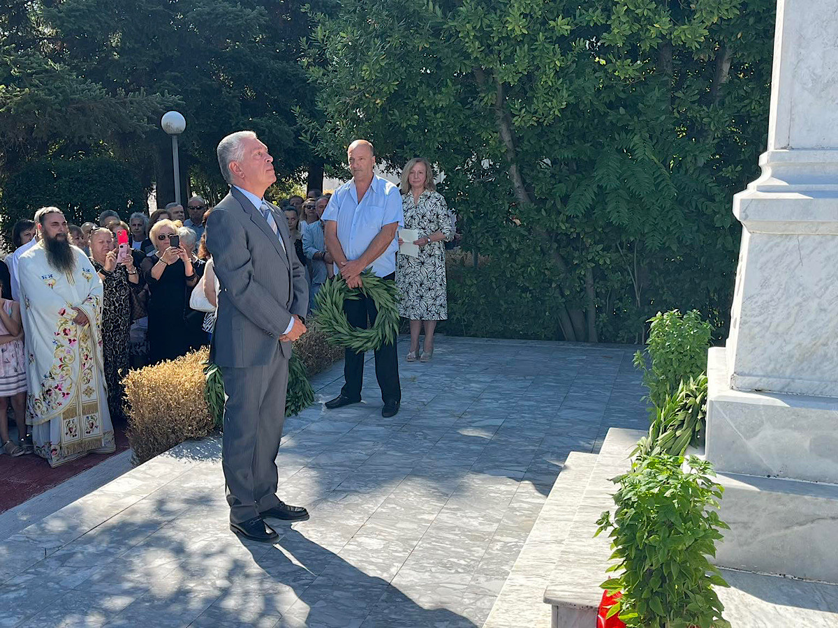 Λαμπρόπουλος: "Η Περιφέρεια Πελοποννήσου θα συνεχίσει να στέκεται αρωγός σε πρωτοβουλίες που κρατούν ζωντανή την ιστορική μνήμη"