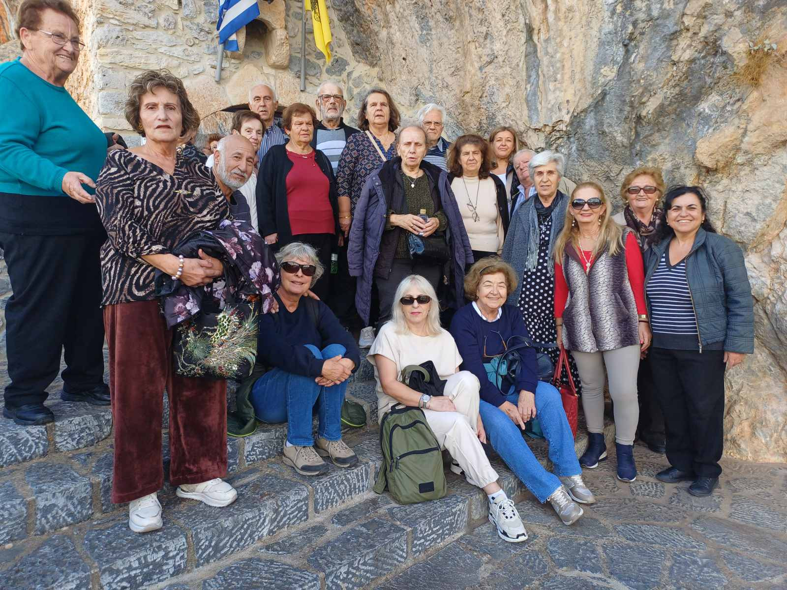 Ημερήσια εκδρομή από το Κ.Α.Π.Η. Δήμου Τρίπολης στη Μονή Ελώνης στον Κοσμά Κυνουρίας.